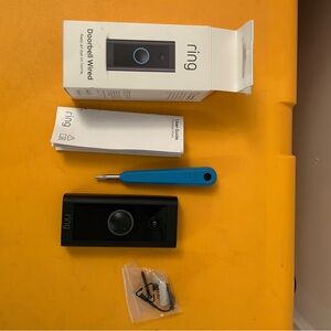Ring Black Wired Doorbell